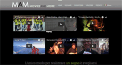 Desktop Screenshot of moviesandmore.it