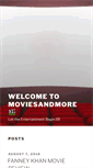 Mobile Screenshot of moviesandmore.net